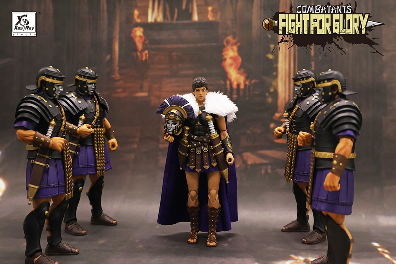 [in Stock] Xesray Battle of Glory Sessia Roman Gladiator Movable 1/12 Scale Action Figure