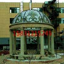 Pavilion Baoding Iron Landscape Pavilion Cap European-style Component Sunshine Board Rainproof Awning Villa Garden Beautification