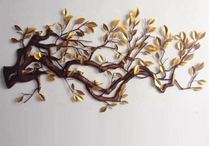 Eurostyle Twigs Iron Art Wall Accessories Wall Decoration Pendant Home Living Room Creative Solid Wall Wall Wall Wall Decoration
