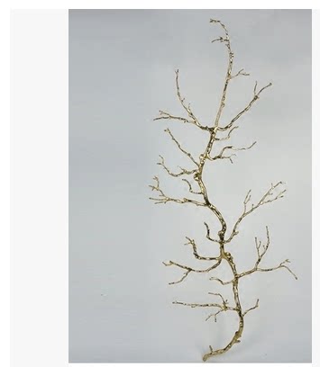 American Home Decent Board Wall Wall Decoration Creative Wall Accessories Wall Decoration Metal Iron Living Room Pendant Large Branch Wall-mounted