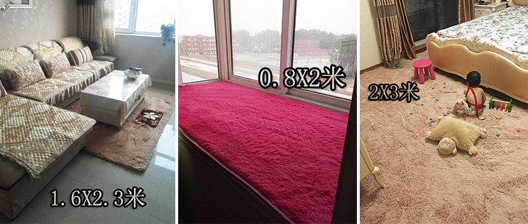 đầu giường phòng ngủ cửa hàng chăn thảm cho giường bảng nhà sống cà phê phòng thảm sàn sang trọng hình chữ nhật dày thảm sàn tùy chỉnh - Thảm tấm trải sàn nhà