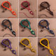 Lianyan original hand piece lanyard braided toy pendant rope jade jade toy hand rope car key lanyard