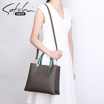 Chic woman bag new light lavish bag Han version fashion handbag female minimalist printed single shoulder inclined satchel bag Kylie bag