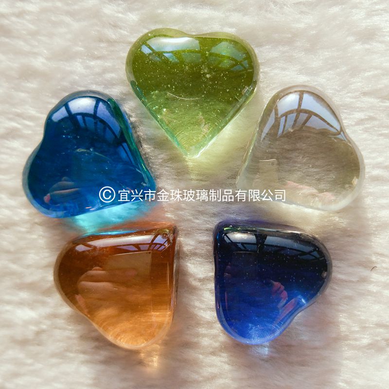 Fish tank Decorative Stones VIEW CORAL STONE AQUARIUM DECORATIONS LOVING GLASS BALLS FIVE COLORFUL PEBBLE STONES