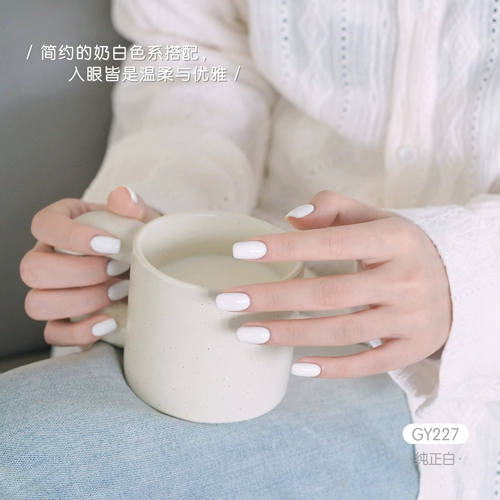 Белый кремовый профессиональный лак для ногтей для ногтей для маникюра, 2025 года, новая коллекция