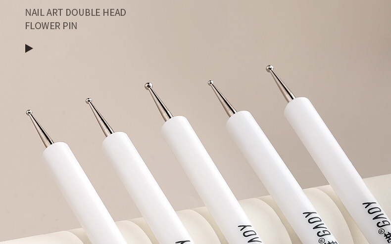 Nail Art Dotting Pen Set for Professional DIY Designs - Detail image 4