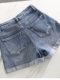 Denim Shorts Women's Summer Loose 2025 Spring New Korean Style High Waisted Wide Legs Large Size Slim Straight Casual Hot Pants
