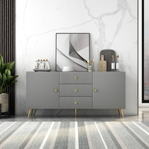 Italian light luxury dining side cabinet Restaurant multi-functional Nordic locker Storage cabinet Living room simple side cabinet Simple and modern