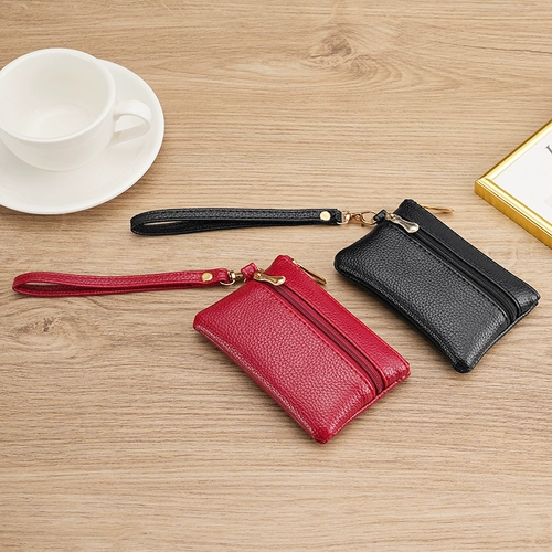 Модный кошелек, ультратонкая сумка через плечо, короткая маленькая маленькая сумка клатч, бумажник, монеты, небольшая сумка, сумка на запястье, в корейском стиле