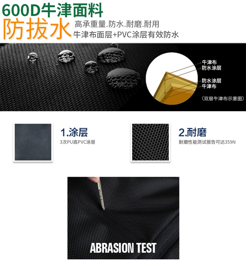 LAO Oxford cloth tool belt bag  Electrician belt bag Pruning shears and saw  bag wooden tool chest