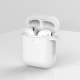 AirPods1/2 Общий жидкий силикон [белый]