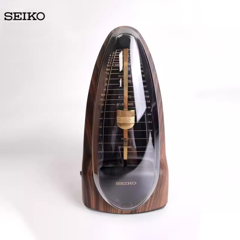 Seiko Japan Precision Mechanical Metronome for Piano Grading, Suitable for Guitar, Guzheng, and Drum Set, Universal Rhythm Device