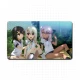 Magical girl Eliya mouse pad Bàn phím chuột anime thiết bị ngoại vi hai chiều tùy chỉnh quá khổ - Carton / Hoạt hình liên quan