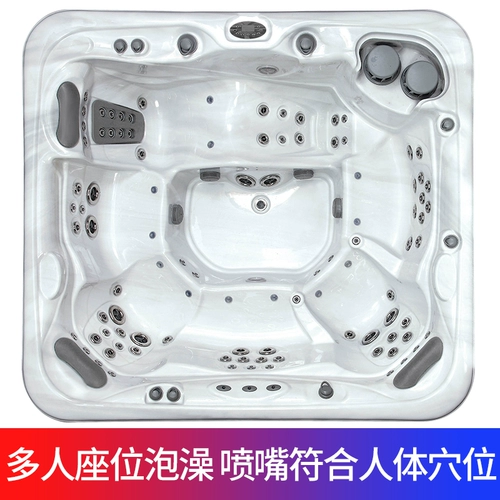 Открытый спа -пруд отель вилла вилла умная кровоточа по массаж температуры горячая весна мульти -любительская гидротерапия пруд для ванны