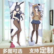 Youth pig head teenager will not dream of bunny girl sister Sakurajima Mayi and other body pillow full body long animation surroundings