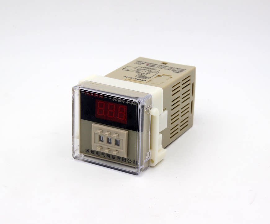 JSS20-48 JSS20-48AMS digital display delay relay 220VAC24V send base warranty for three years