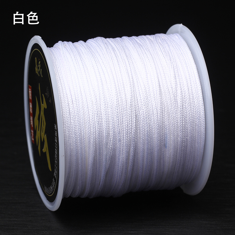 の 宠儿 AB dây ngọc bích Đài Loan dây bạc đỏ dây đeo vòng cổ dây chuyền dây chuyền Handmade dòng DIY chất liệu dệt - Vòng đeo tay Clasp vòng tay pandora pnj