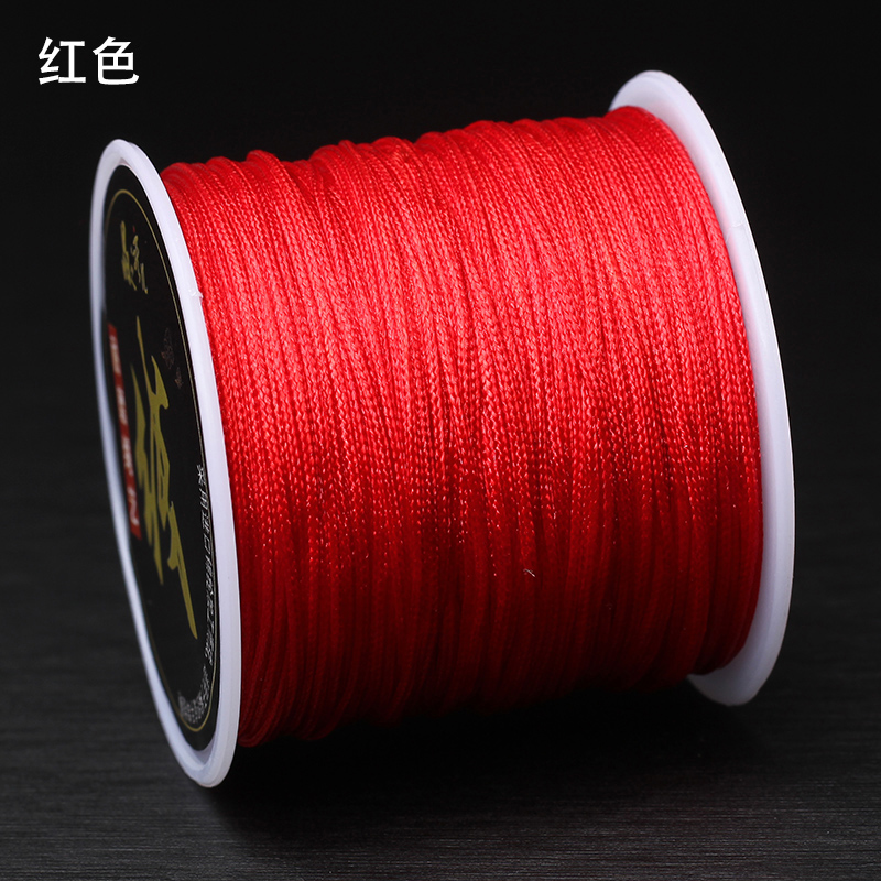 の 宠儿 AB dây ngọc bích Đài Loan dây bạc đỏ dây đeo vòng cổ dây chuyền dây chuyền Handmade dòng DIY chất liệu dệt - Vòng đeo tay Clasp vòng tay pandora pnj