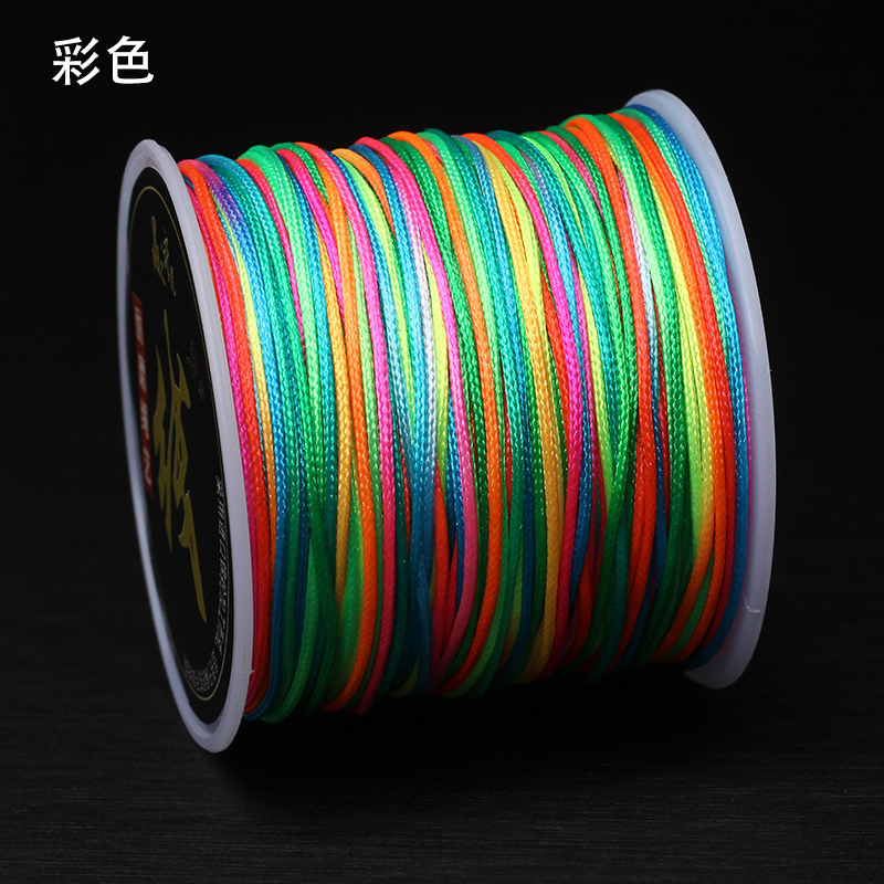 の 宠儿 AB dây ngọc bích Đài Loan dây bạc đỏ dây đeo vòng cổ dây chuyền dây chuyền Handmade dòng DIY chất liệu dệt - Vòng đeo tay Clasp vòng tay pandora pnj