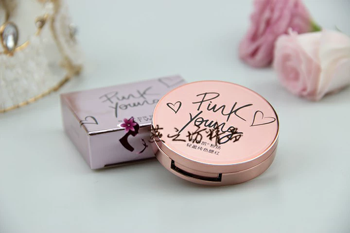 Mary Kay phấn phủ Yang light solid color blush 4g màu hồng cam nude trang điểm năng lực sửa chữa trang điểm phấn má hồng dạng kem nữ - Blush / Cochineal phấn má klavuu