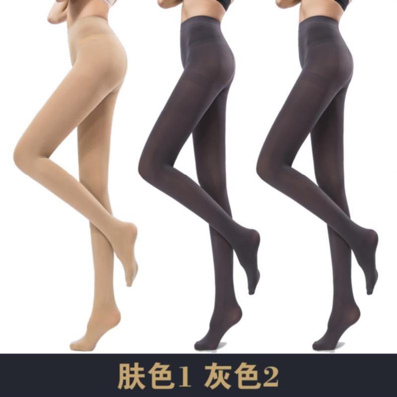 Womens mùa xuân và mùa thu lớn đang jumpsuit vớ dày và chất béo cộng thêm chất béo cộng với chiều dài ba cặp vớ.