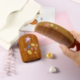 谭木匠 Подлинный деревянный расческа, подарочная коробка для деревянных зеркал, желающая листра, новый стиль подруг, друзей и родственников друзей и друзей, подарки на день рождения