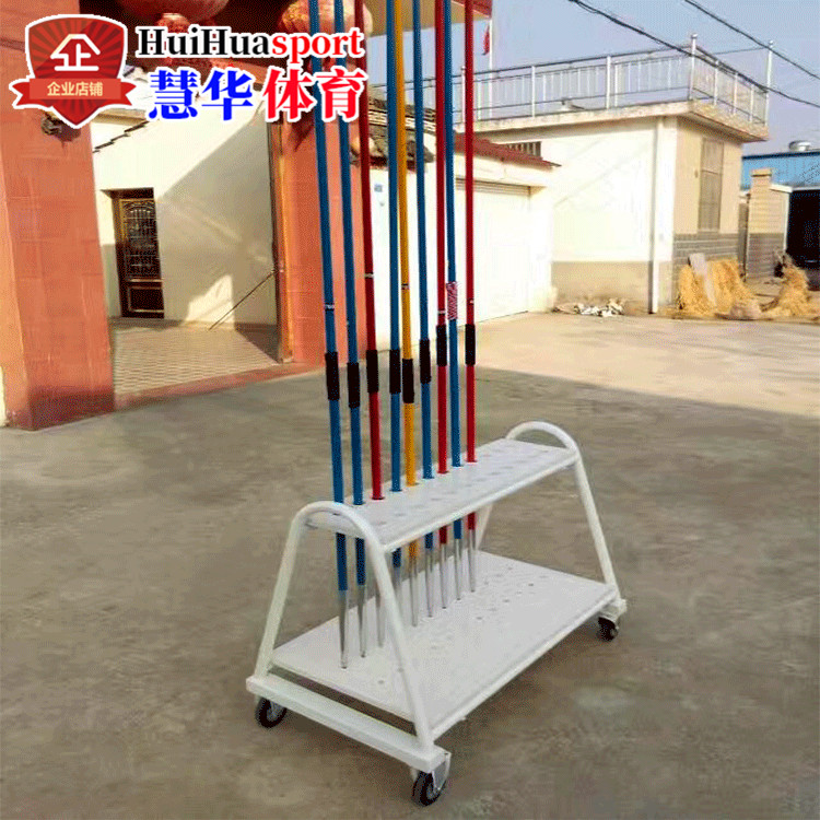 Athletics Ground Equipment Competition Javelin Holder Mobile Javelin Stroller Competition Training Javelin Transporter