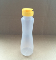  250ml jam extrusion bottle PP high temperature resistant plastic bottle Sauce seasoning juice bottle(GF072PP)