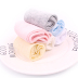 5 đôi giày cao cổ cho bé mùa xuân và mùa hè cotton mỏng cho bé trai và bé gái vớ cotton nguyên chất màu vớ sinh viên 3-5-6-7-8 tuổi - Vớ tất cao cổ cho bé gái Vớ