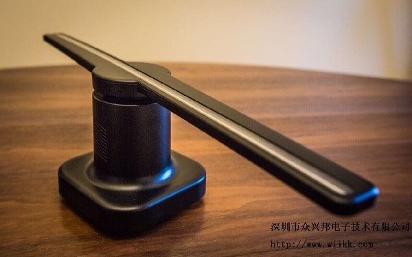 LED Microstellator Naked Eye 3D Suspended Holography 3D Advertising Machine Education LED naked eye 3D holographic fan three-dimensional projection