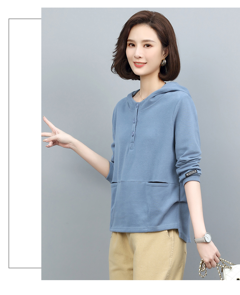 E3603 1240K ÁO SƠ MI NỮ TEMTDEI BIG SIZE NGOẠI CỠ MŨ LIỀN MÙA XUÂN THU ĐÔNG TRUNG NIÊN TRÔNG TRẺ HƠN TUỔI THỜI TRANG NỮ G04 SẢN PHẨM MỚI