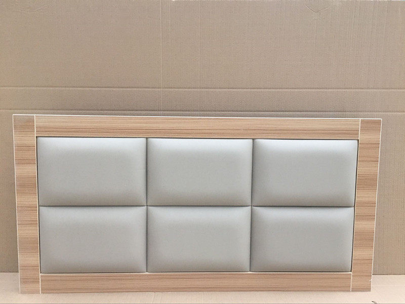 Hotel room apartment soft-packed bed screen Bed board Hotel high-grade PU leather bedside Rental house bedside