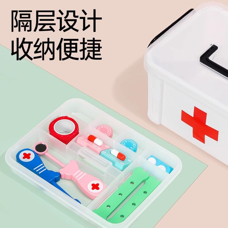 Children's Cosmetics, Kitchen, Doctor Toy Set, Educational, for Girls Aged 3 to 6 and Above, High-End Pretend Play for Siblings