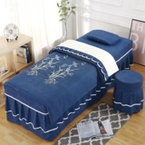 Высококлассный комплект, универсальное дышащее покрывало, наволочка, одеяло, с вышивкой, 4 предмета