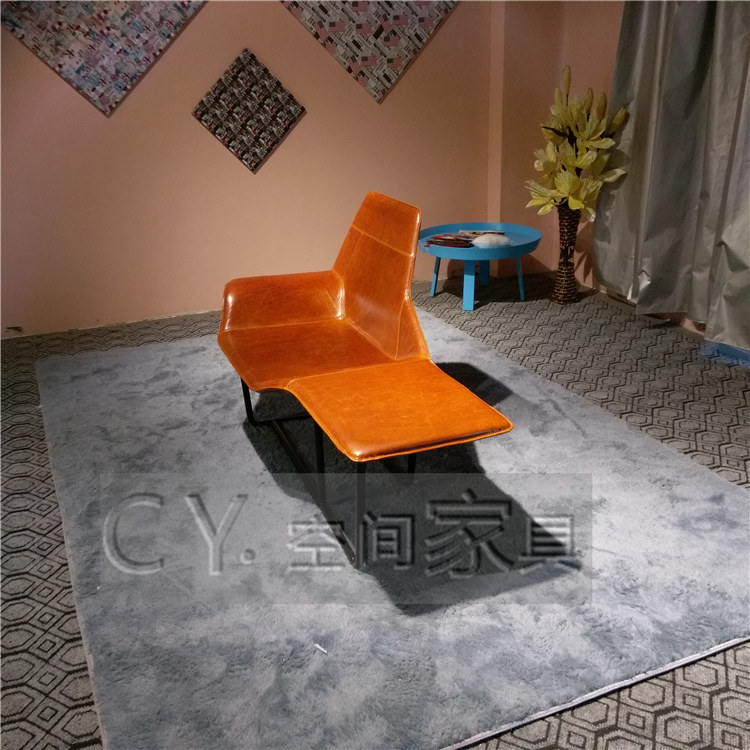 Thiết kế nội thất lama phòng chờ ghế cá nhân cong kính thép giải trí ghế phòng chờ thời trang cá tính sáng tạo ghế phòng chờ ghế sofa đẹp