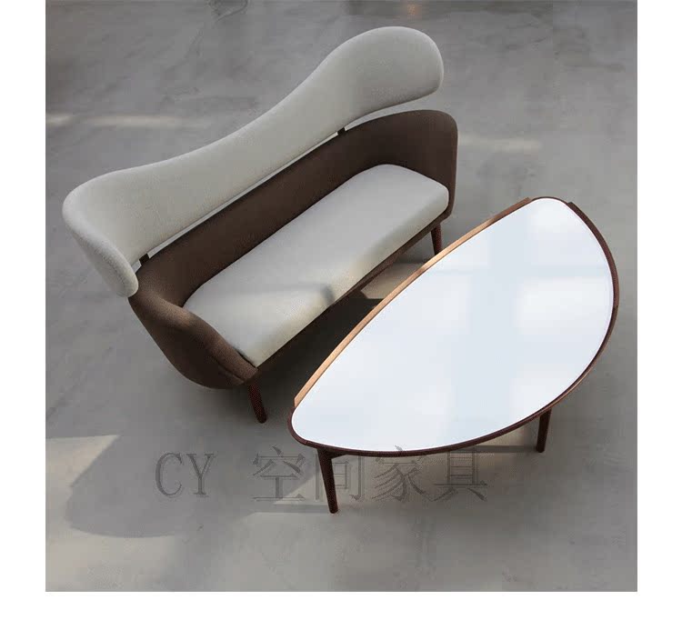 Thiết kế nội thất Sofa cổ điển Sofa Baker Baker Sofa Vải sợi thủy tinh Sofa khách sạn ghế