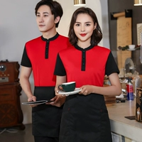 8807#(красный сингл+фартук)