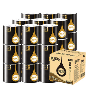 39.9元包邮 顺清柔 卫生纸卷纸 4层*140g*27卷