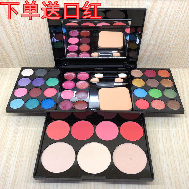 Children's stage show theatre stall color non - toxic kindergarten 24 - color eye disk adult six - one eye shadow