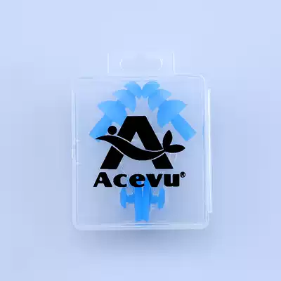 Adult children universal swimming snorkeling special products soft elastic silicone earplugs nose clip set sound insulation and water