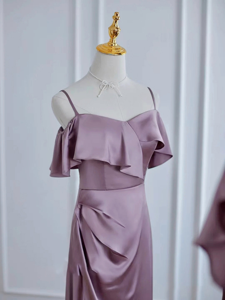 Evening dress, summer advanced purple bridesmaid dress, 2023 collection, high-quality style Evening dress, summer advanced purple bridesmaid dress, 2023 collection, high-quality style