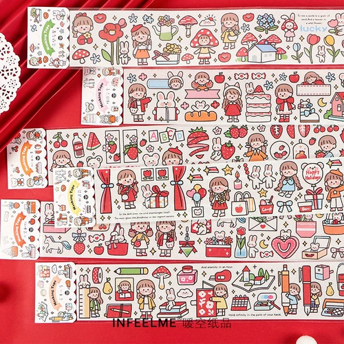 Фотоальбом, милая лента, наклейки, «сделай сам», планировщик