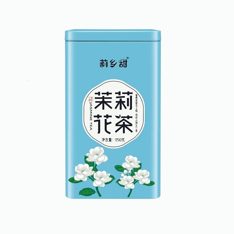 横县茉莉花茶2026新茶特种浓香型飘雪广西耐泡花毛峰礼盒罐装包邮 峰新实拍商品图