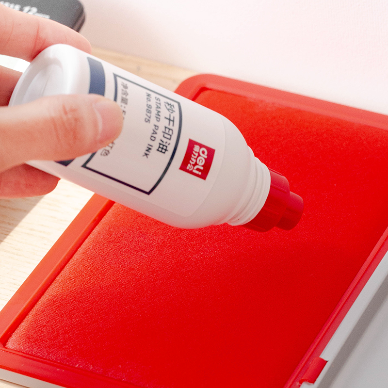 Able 9875 Fast dry printing oil seconds dry Inprintable using oil speed dry 50ML bottle Finance stationery 