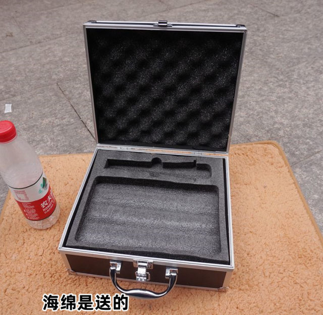 Multifunctional portable car house large tool box sponge toy instrument thickened aluminium alloy ກ່ອງເກັບຮັກສາຂະຫນາດນ້ອຍ