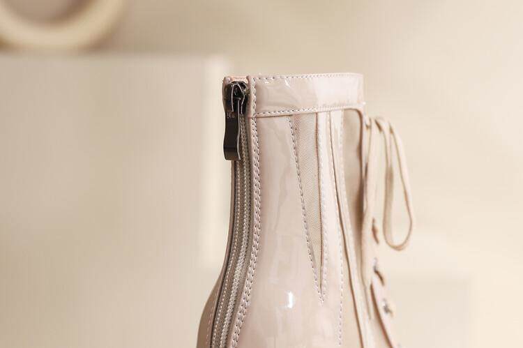 Летние короткие сапоги, ботинки, танцующие туфли на высоком каблуке, босоножки, большой размер Li Xiuxiu 