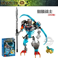 Совместим с Lego Biochemical Warrior Series 70791 Skeleton Samurai Warrior Boys пунктичные блоки детские игрушки