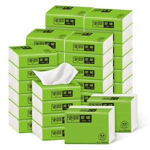 思景纸巾抽纸家用实惠装30包