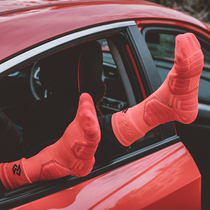 Professional players combat socks Long version of the elite socks thickened middle tube high top NBA mens and womens basketball socks sports tide brand