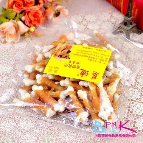 Molar Stick Pet Teddy Chicken Canxi Cleansing Răng Chó Ăn vặt Canxi Bổ sung Dải gà 500g đồ ăn cho chó con